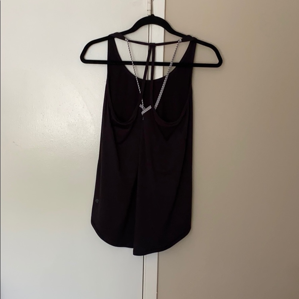 black cage back workout tank from target